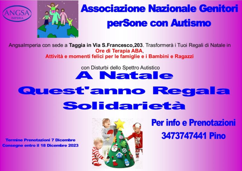 Mercatino di Natale AngsaImperia